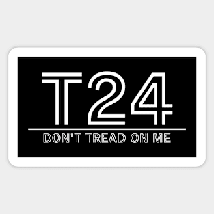 T24 - Don't Tread On Me - TrO - Inverted Sticker